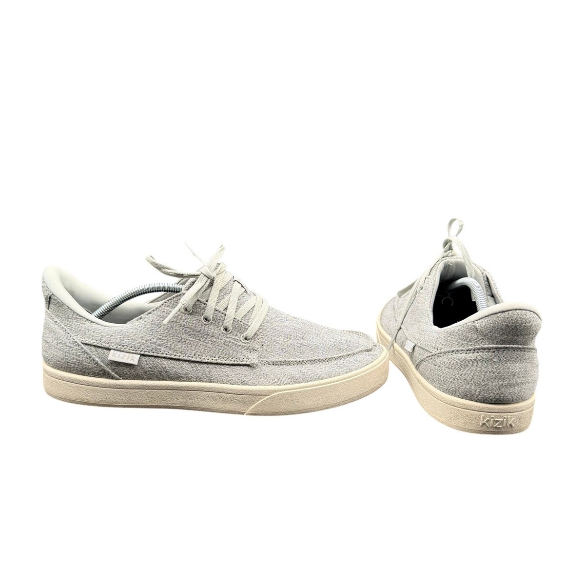 Kizik Hands-Free Sneakers Gray Men’s 9 Wide Women’s 10.5 Wide KIZIK ATHENS 2 HANDS FREE WHITECAP GRAY - MENS - Lamey  main image 4