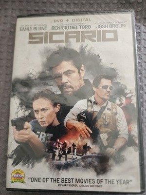 SICARIO 2015 DVD LIONSGATE PRINT EMILY BLUNT BENICIO DEL TORO JOSH BROLIN