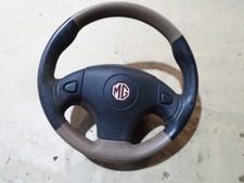 2000 ROVER MGF MG TF 1.6 1.8 VVC BLACK / TAN STEERING WHEEL & AIR BAG