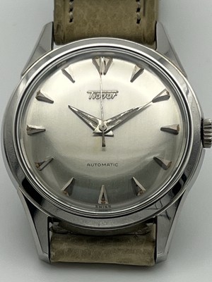 TISSOT Automatic Uhr - Vintage watch 1950s N.O.S. Neuer alter Lagerbestand + Box e Etikett