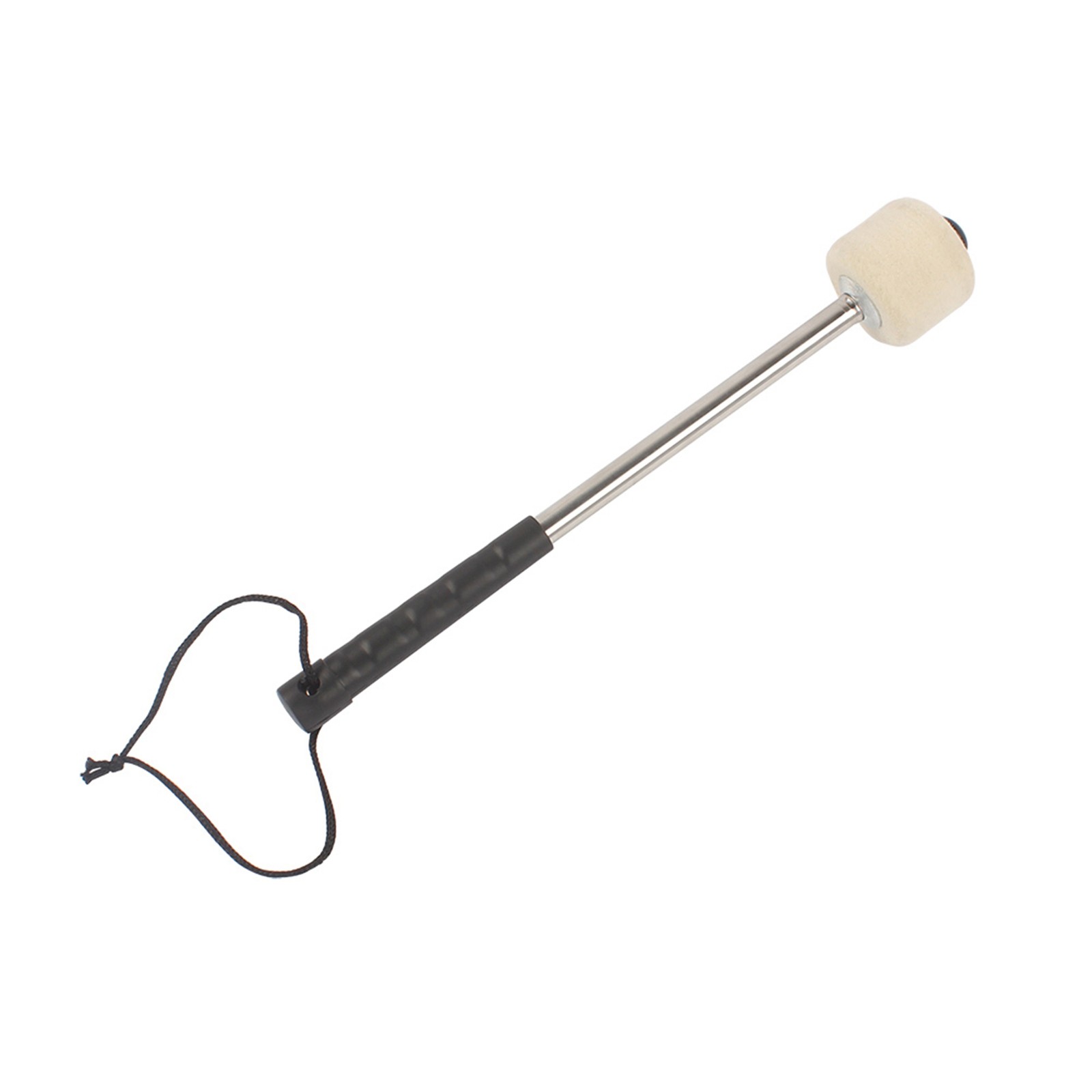 °Bass Drum Mallet Drumstick With Wool Felt Head Percussion Marching Band