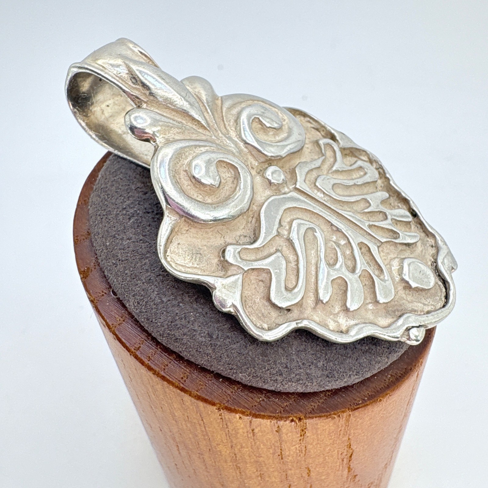 VTG Solid Sterling Silver 925 Abstract Scroll Des… - image 3