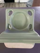 Vintage Ceramic 4 Slot Toothbrush  Cup Holder - Tile-In Wall Mount Bathroom