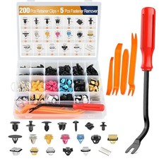 205Pcs Door Trim Panel Retainer Clips with Sealer with Fastener For Hyundai