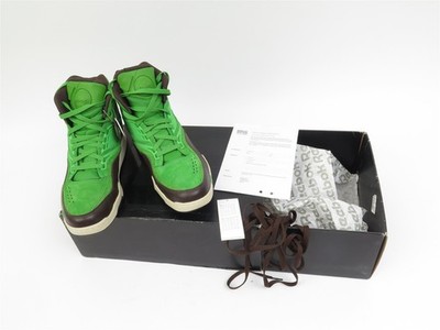 Reebok Pump Twilight Zone Neon Green Suede Sneakers Men s US 13 V48999 OG Box