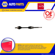 Eje de transmisión compatible con CITROEN C3 Mk3 THP 1.2 delantero derecho 2016 en transmisión manual