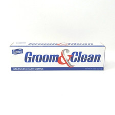 FREE SHIPPING Groom and Clean Greaseless Hair Control 4.5 Ounce Tube Box New