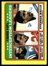 Eugene Daniel / Albert Lewis / Everson Walls 1986 Topps #229 NFL READ FREE SHIP