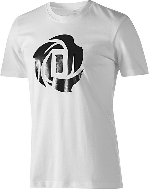 adidas d rose logo t shirt