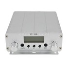 15W FM Transmitter Stereo PLL FM Radio Station TNC/BNC Interface ST-15B