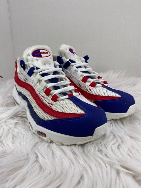 Nike Air Max 95 USA Independence Day Mens Retro Nike CJ9926-100 Menâs Size 9 for sale online