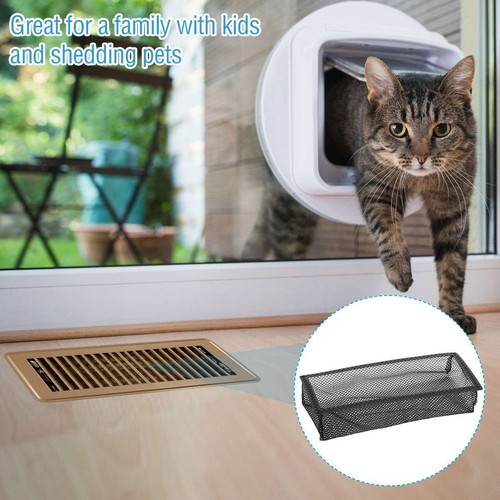 1-5Pcs Floor Register Trap Mesh Screen Filters for Home Air Vent 4"x10" 4"x12" - Picture 11 of 14