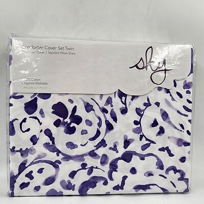 Sky Emilia Paisley 2 Piece Twin Size Comforter Cover New