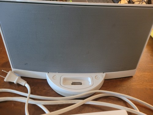 💥Bose SoundDock Digital Music System iPod White w/ Power Cable . - Picture 2 of 4