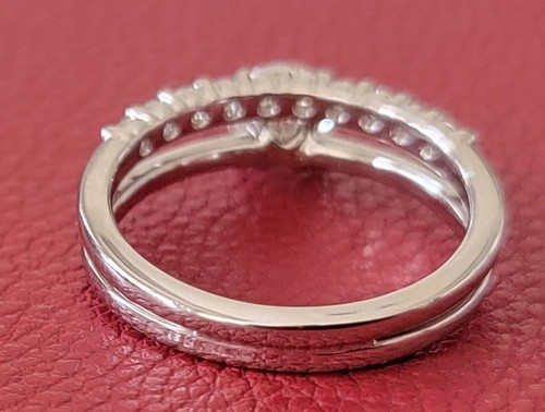 James Allen GIA Certified EXEXEX Diamond 14K White Gold Engagement Ring 1.04ctw - Picture 12 of 14