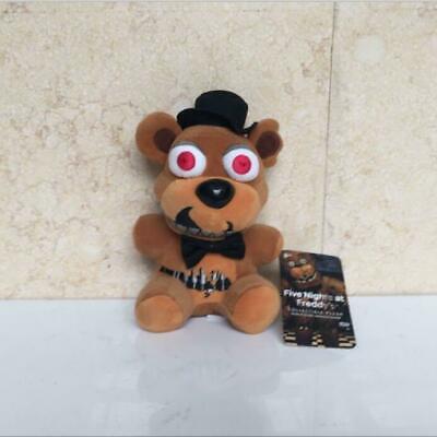 Fredbear Plush, Brown Bear FNAF Series Doll Plush Toys 7 Inch