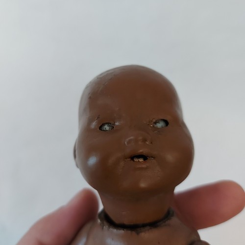 Muñeca Negra Antigua Rara Alemania Armand Marsella A.M 351/4/0 K - 21cm - Imagen 24 de 24