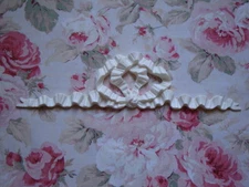 New! LARGE FRENCH BOW RIBBON Architectural Furniture Applique Pediment