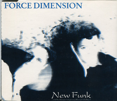 FORCE DIMENSION - NEW FUNK - Maxi-CD - KK Records, rare
