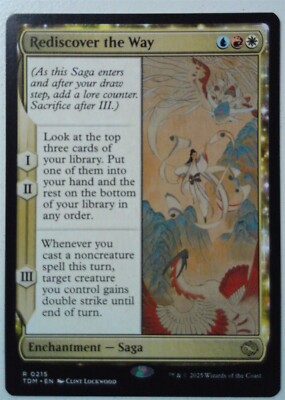 Rediscover the Way *Rare* Magic MtG x1 Tarkir Dragonstorm
