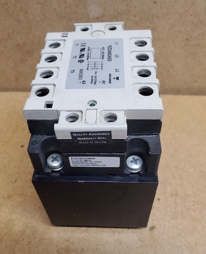 Carlo Gavazzi RZ3A60A55 Solid State Relay 55 Amp mit 24-280VAC oder 24-48VDC Spule - Bild 4 von 6