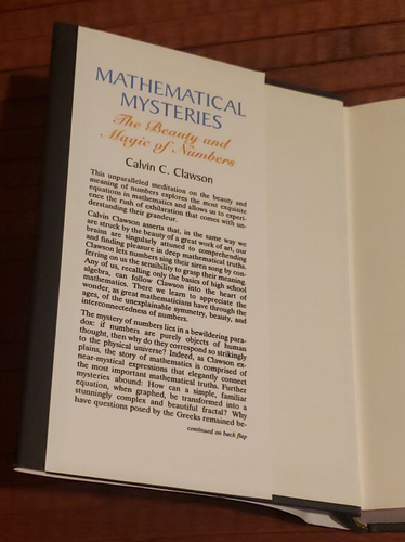 Mathematical Mysteries The Beauty And Magic Of Numbers Calvin C Clawson HC Math - Picture 2 of 15