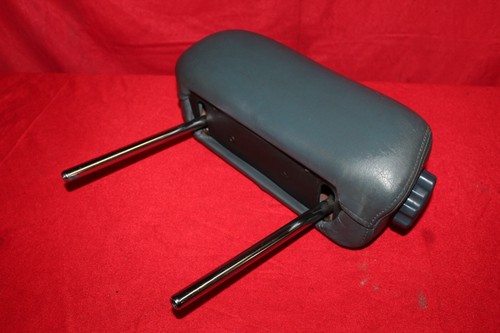 Nissan 1984-1989 300ZX 300Z Z31 Head Rest Headrest Passenger Seat Blue Leather - Picture 2 of 12