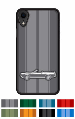 1970 Plymouth 'Cuda HEMI Convertible ''Stripes'' Phone Case iPhone Samsung Galaxy