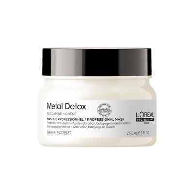 L Oreal Professionnel Metal Detox Hair Mask | Deep Conditioner & Treatment