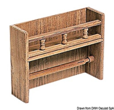 ARC Teak Scottex Holder 327x90x250