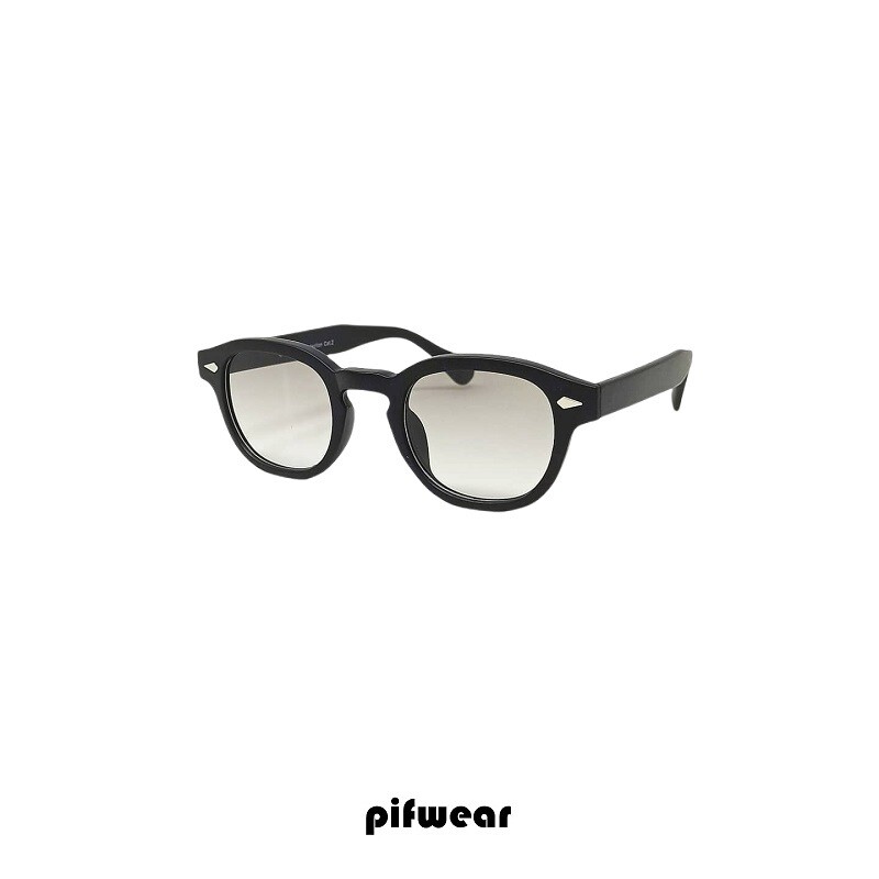 Lunettes De Soleil PIFWEAR Depp 44 - Noir, Verres Marron Fumé, 100% UV400, Neuf Avec étiquettes