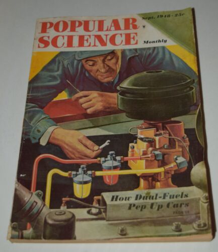 Vintage Popular Mechanics Popular Science Magazine 1947-1958 BUY MORE SAVE MORE - Foto 77 di 117