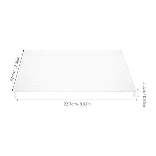 Transparent Keyboard Protection Cover Clear Dust Protector Acrylic - Afbeelding 3 van 12