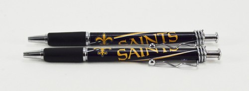 * Set of 2 * NFL Football Click Pens w/ Rubber Grip and Chrome - Pick your team! - 第 21/32 張圖片