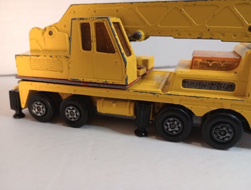 Vtg. 1974 Matchbox Super Kings K-12 Laing Hercules Mobile Crane 1:43 England - Picture 9 of 12