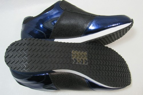 Scarpe metalliche Simply Vera Wang blu navy Jayla taglia 10 da donna - Foto 6 di 7