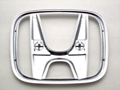Fit For 2008-2015 Honda Accord EX LX Front Grille H Emblem Chrome Badge Silver 