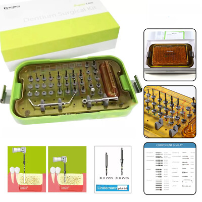 Dental Implant System UXIF Super Line Implantium Surgical Kit Drill ds
