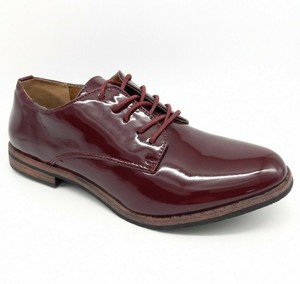 Decklow rouge vernis - derbies femme - Kickers ©