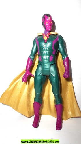 marvel universe VISION 2015 Avengers Age of Ultron 3.75 4 inch complete movie mc - Picture 2 of 2