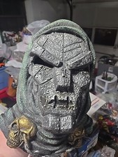 Vtg 2000 Illusions Dr. Doom Marvel Avengers Secret Wars Halloween Full Head Mask