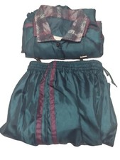 Vintage 70's Westport Ltd Green/Purple Hip Hop Oversized Tracksuit Size M 21/A