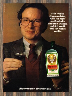 Jägermeister #1747 - Reklame Werbeanzeige Original-Werbung 1979
