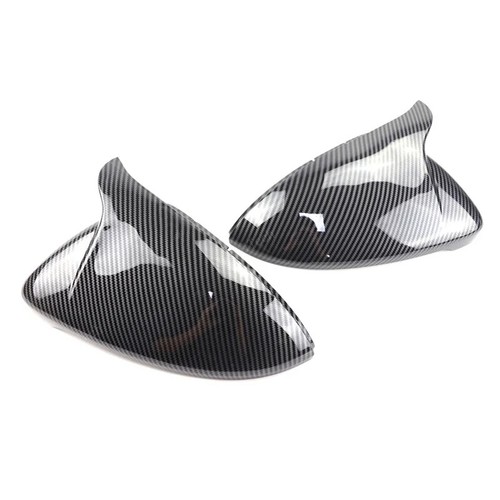 2x Carbon Pattern Side Mirror Caps for Volkswagen VW Golf 7 MK7 MK7.5 Jetta GLI - Picture 5 of 22