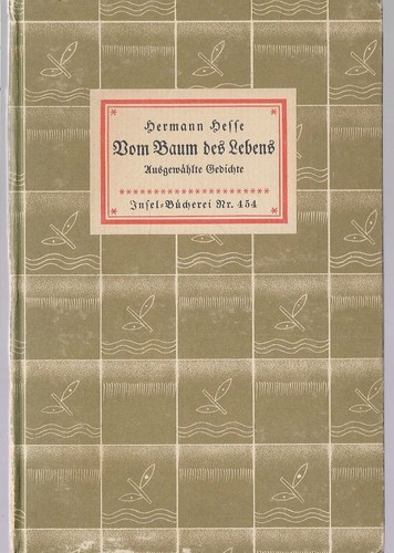 Insel-Bücherei 454 Hermann Hesse Vom Baum des Lebens ERSTAUSGABE Wispert-Gührin - Bild 3 von 4
