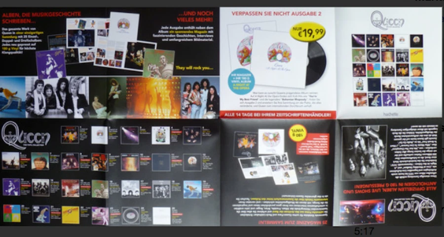 Queen - A Kind of Magic Hachette Limited Vinyl LP + exclusive Magazin Neu OVP - Image 3 of 4