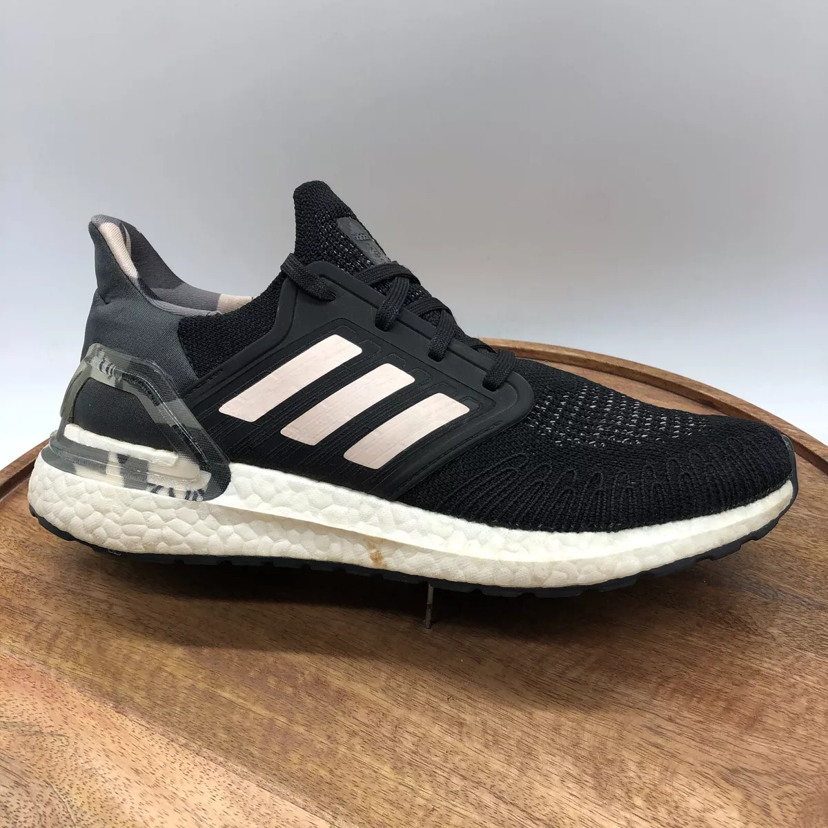 Adidas boost shop black and pink