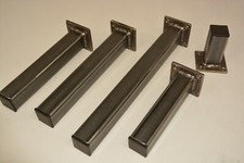 Tavolo Gamba Acciaio Pranzo Caffè Panca Ufficio Scrivania Metallo Colazione Bar TL