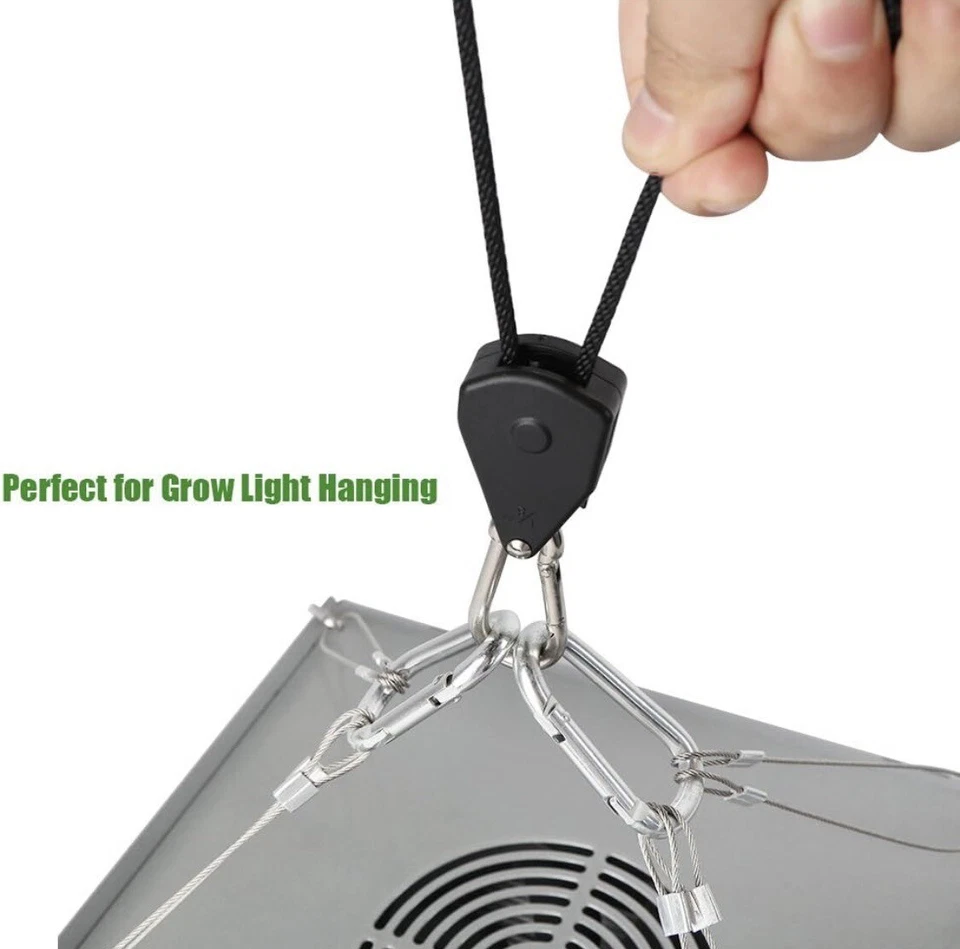 Colgador de luz de trinquete de cuerda (percha de 1/8 pulgadas) - A0082 Foto 3 de 4