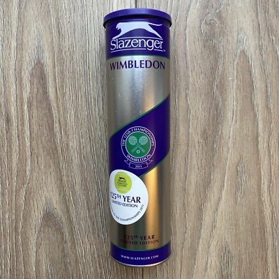 Wimbledon 125th Championships Limited Edition (2011) - Set 4 Tennisbälle Neu